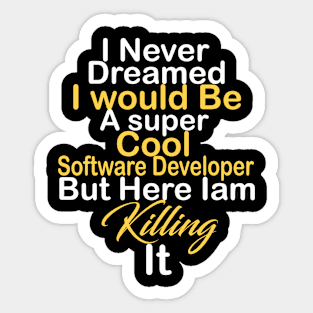 Software Developer Sticker